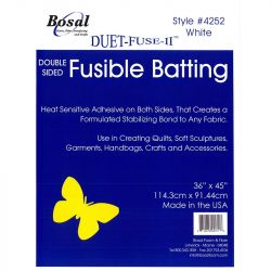 Duet Fuse II | Batting | 36x45'' by Fusible | Double Sided