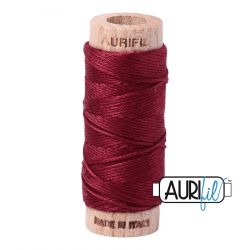 MK10 | Aurifloss | Wooden Spool by Dark Carmine Red