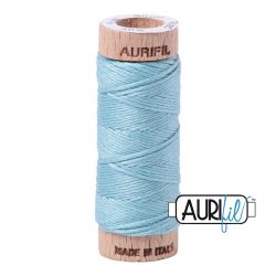 MK10 | Aurifloss | Wooden Spool by Light Grey Turquoise