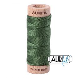 MK10 | Aurifloss | Wooden Spool by Very Dark Grass Green