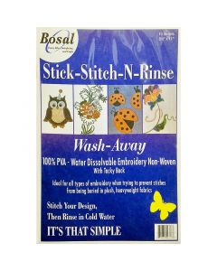 Stick Stitch-n-Rinse Sheet
