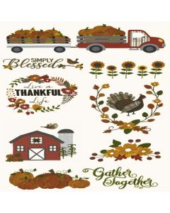 Autumn Gatherings Flannel by Primitive Gatherings