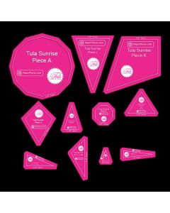 Tula Sunrise | Acrylic Template | 3/8 by Tula Pink Hardware