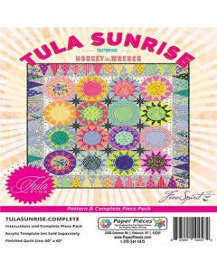 Tula Sunrise | Pattern & PaperPieces | 6 by Tula Pink Hardware